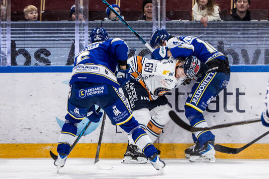 Leksands Anton Johansson och Alexander Lundqvist och