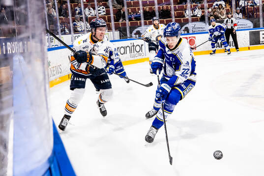Växjös Dennis Rasmussen och Leksands Lukas Vejdemo