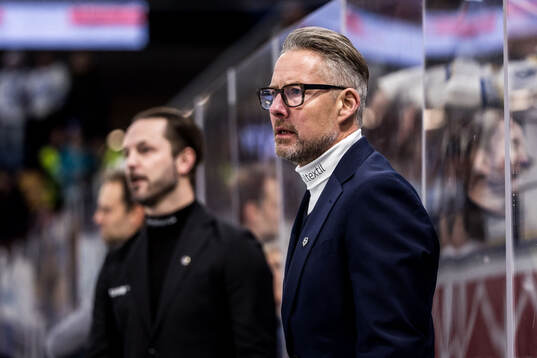 Leksands tränare Johan Hedberg