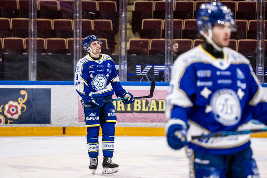 Leksands Gabriel Fortier deppar