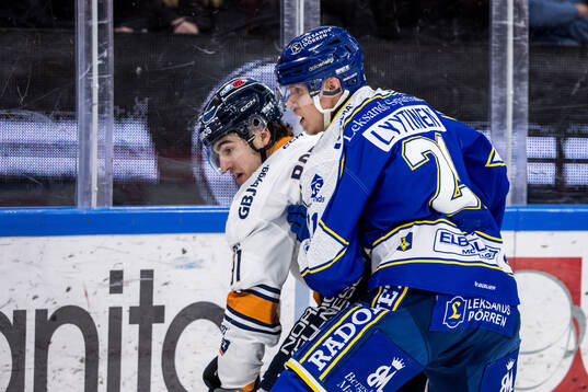 Växjös Felix Robert och Leksands Joonas Lyytinen