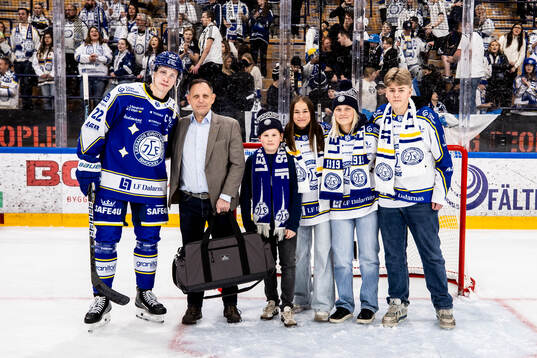 Leksands Lukas Vejdemo utsedd till matchens lirare