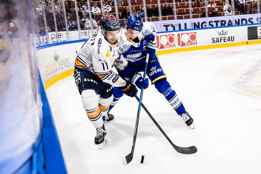 Växjös Brogan Rafferty och Leksands Anton Johansson