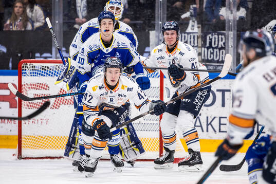 Leksands Anton Johansson och Växjös Kalle Kratz och