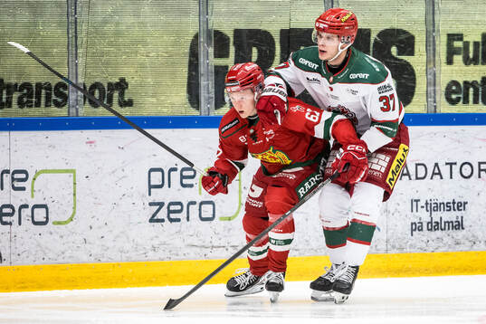 Moras Jesper Norbäck och Modos Viktor Persson