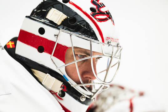 Malmö Redhawks målvakt Marek Langhamer