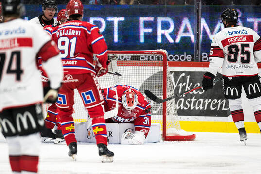 Timrås målvakt Tim Juel