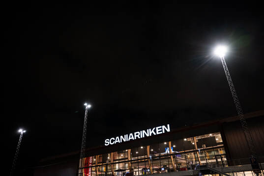 Exteriör vy av Scaniarinken