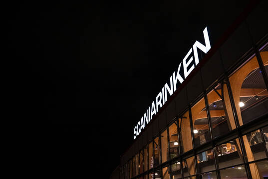 Exteriör vy av Scaniarinken
