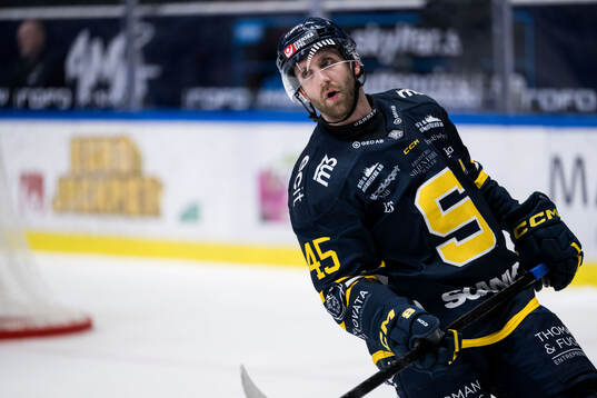 Södertäljes Sebastian Dyk deppar