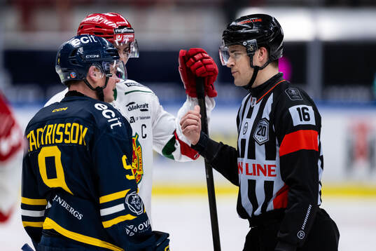 Södertäljes Patrik Zackrisson, Moras Marcus Karlström