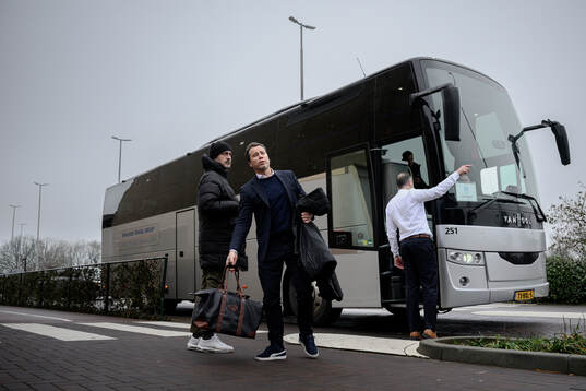 Head of football Daniel Andersson of Malmö FF arrives at
