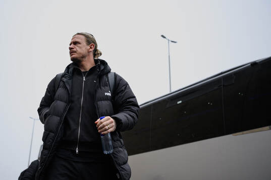 Goalkeeper Johan Dahlin of Malmö FF at the hotel