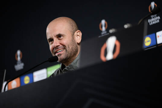 Head coach Miguel Angel Ramirez