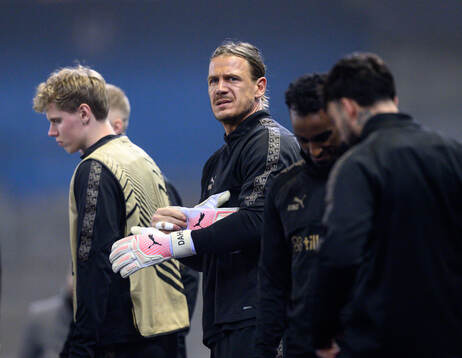 Goalkeeper Johan Dahlin