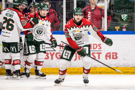 Frölundas Filip Cederqvist jublar