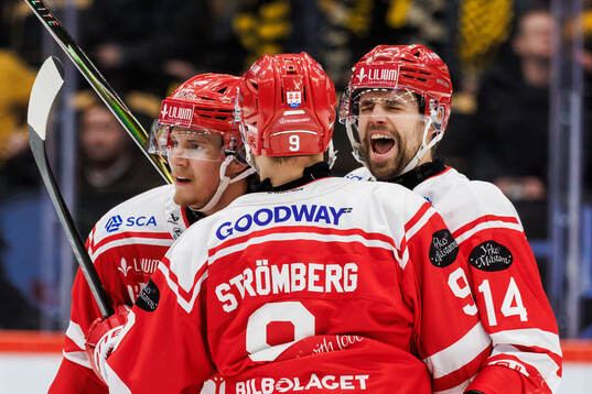 Timrås Emil Pettersson jublar