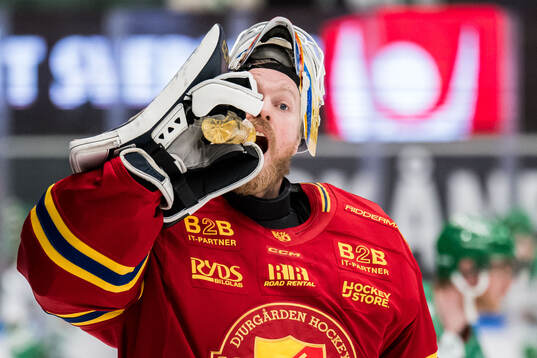 Djurgårdens målvakt Magnus Hellberg