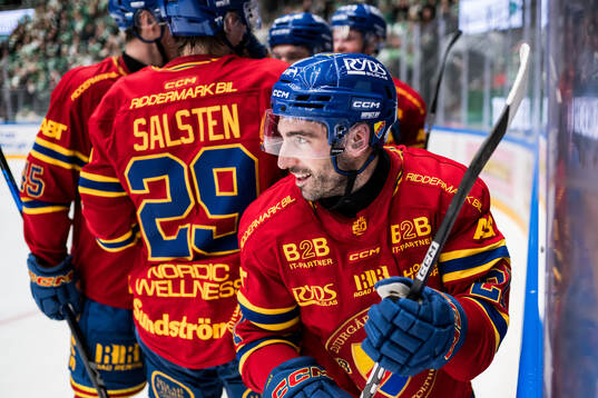 Djurgårdens Joseph Laleggia jublar