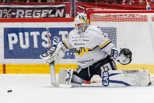 HV71s målvakt Felix Sandström