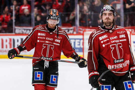 Örebros Linus Arnesson deppar