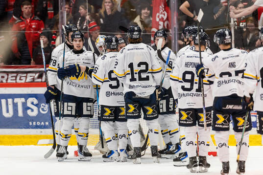 HV71s spelare jublar