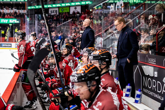Örebros tränare Niklas Eriksson deppar