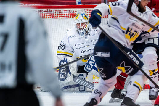 HV71s målvakt Felix Sandström