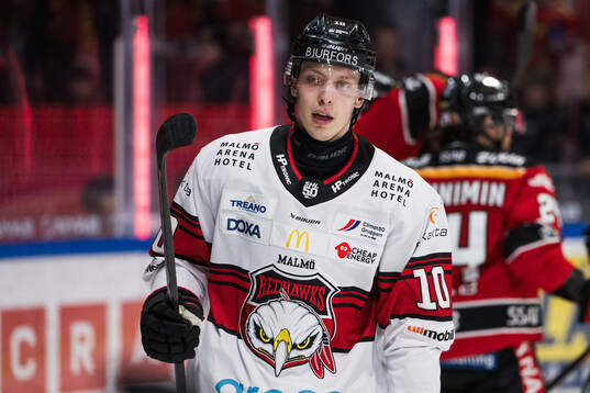 Malmö Redhawks William Von Barnekow deppar