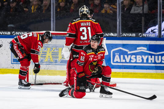 Luleås Anton Levtchi och Otto Leskinen deppar