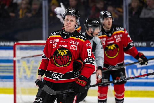 Luleås Otto Leskinen deppar