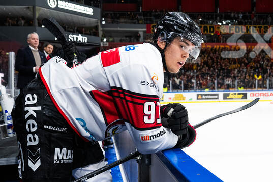 Malmö Redhawks Axel Sundberg deppar