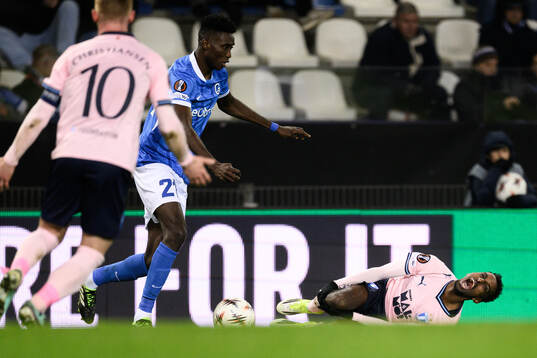 Taha Ali of Malmö FF in pain