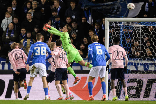 Goalkeeper Melker Ellborg of Malmö FF