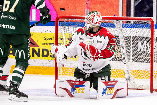 Frölundas målvakt Tobias Normann