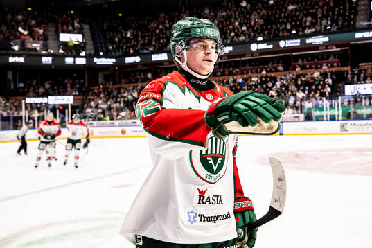 Frölundas Noah Hasa jubel