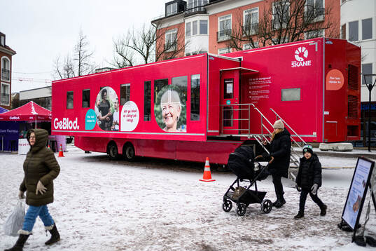 Blodbussen från Ge Blod