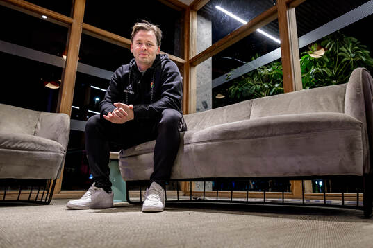GAIS tränare Fredrik Holmberg
