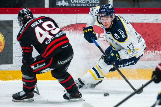 Nybros Kalle Holm och Södertäljes Carter Ashton