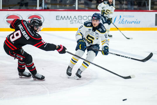 Nybros Hannes Hellberg och Södertäljes William Wiå