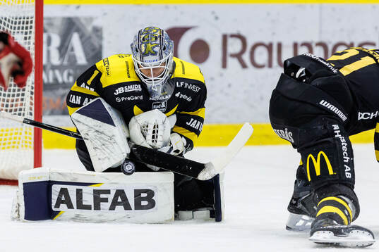 Västerås målvakt Oliver Håkansson