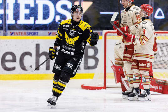 Västerås Oscar Birgersson jublar