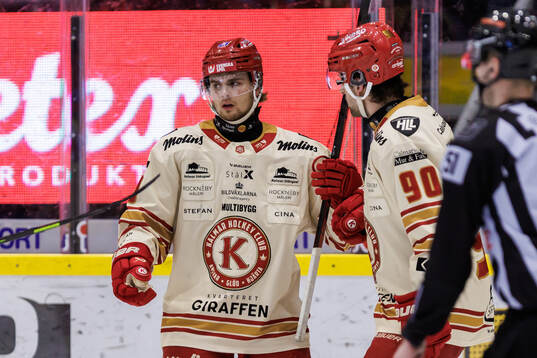Kalmars Elliot Ekmark jublar