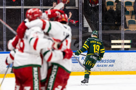 Björklövens Liam Dower Nilsson deppar