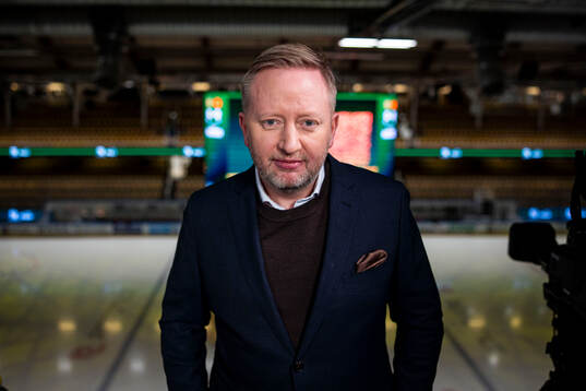 TV4 kommentatorn Fredrik Söderström