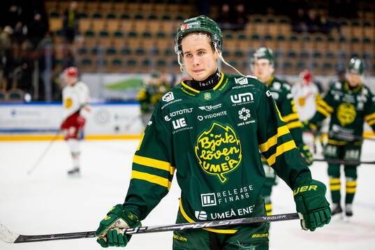 Björklövens Jakob Ihs-Wozniak deppar