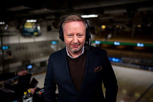 TV4 kommentatorn Fredrik Söderström