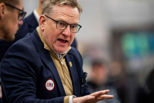 Björklövens huvudtränare Magnus Bogren