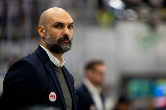 Björklövens assisterande tränare Daniel Rahimi