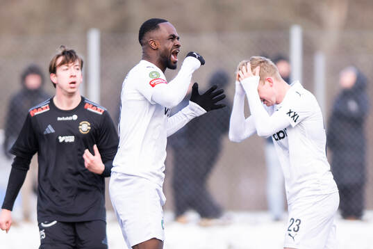 Helsingborgs Adam Akimey deppar